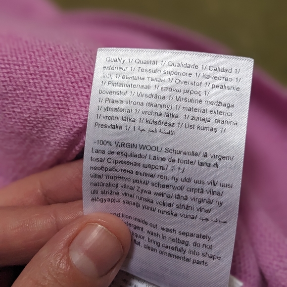 Escada Sport Snowflake Color Block Cardigan - Picture 6 of 7